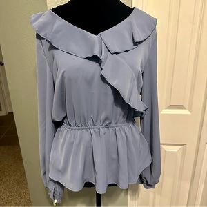 Baby blue blouse. New with tags.